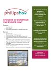 Sponsor of donateur worden van Philips HSV?